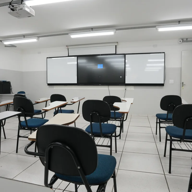 Sala de aula UNITERP Técnico